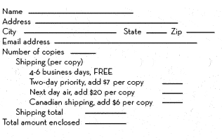order form